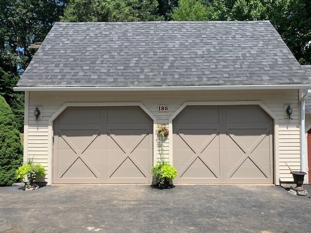 Wooden Garage Door Installation in Massachusetts